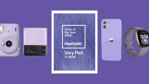Màu của năm 2022 - Sắc xanh tím Very Peri (PANTONE 17-3938)