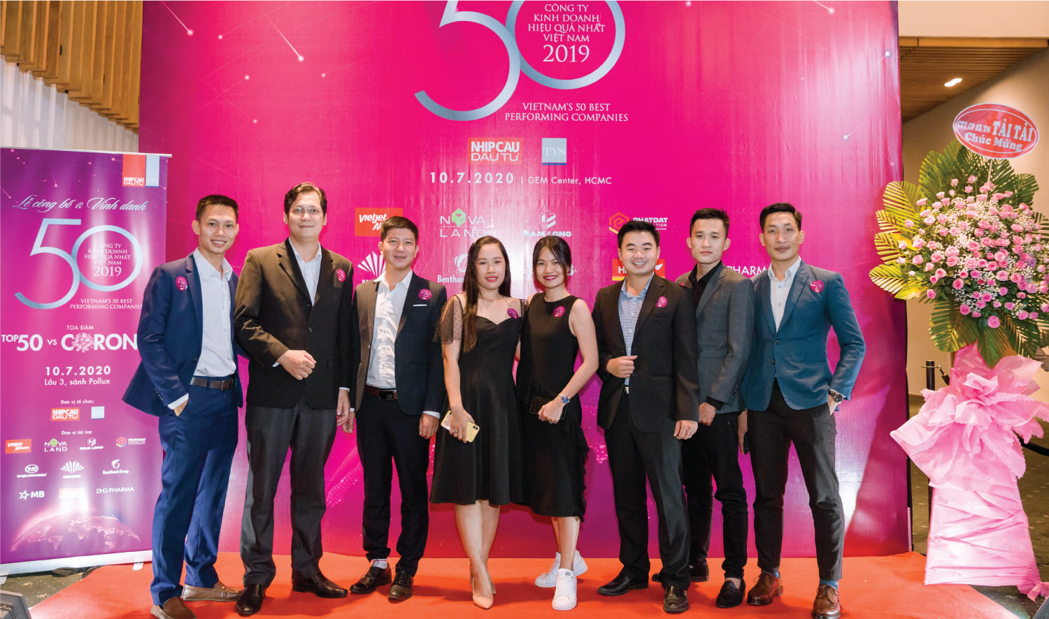 Lễ vinh danh top 50 doanh nghiệp kinh doanh hiệu quả năm 20195