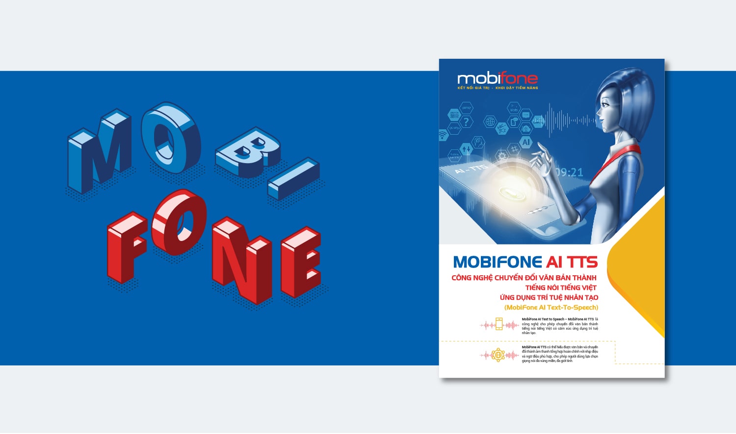 Dự án thiết kế brochure MobiFone